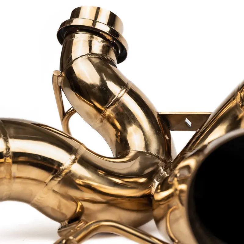 Fabspeed Mclaren 600Lt Supreme Titanium X-Pipe Exhaust 2