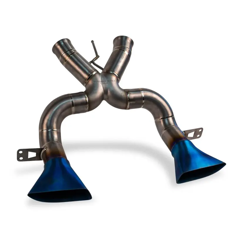 Fabspeed Mclaren 650S Supreme Titanium X-Pipe Exhaust System (2014-2017) 1