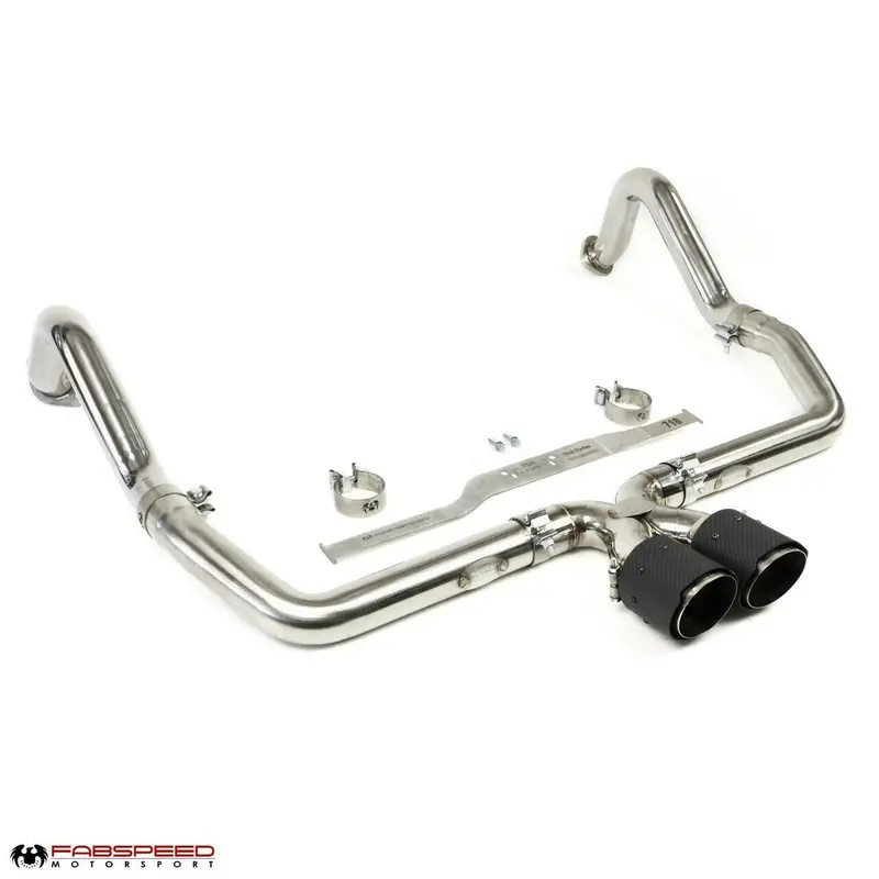 Fabspeed Porsche 718 Boxster/Cayman Maxflo Cat-Back Exhaust System (2017+) 3