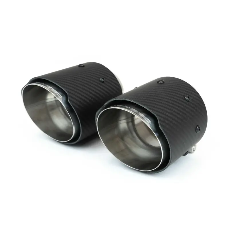 Fabspeed Porsche 718 Gt4 / Gts / Spyder Deluxe Exhaust Tips (2020+) 2