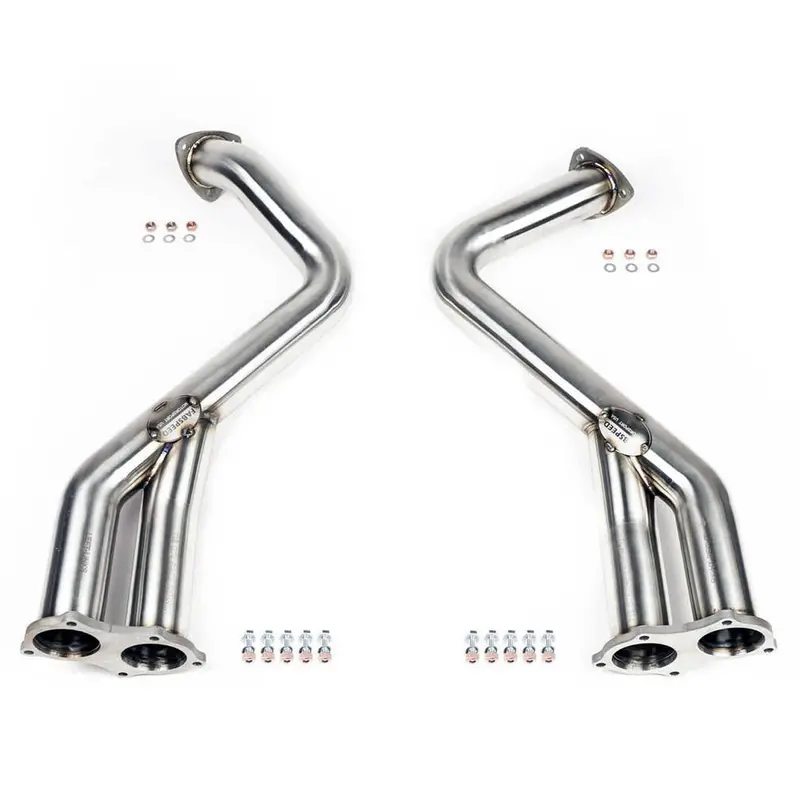 Fabspeed Porsche 718 Gt4 / Gts / Spyder Over Axle Link Pipes (2020+) 1