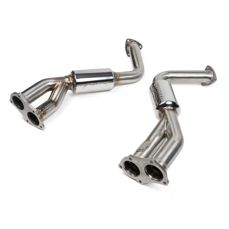 Fabspeed Porsche 718 Gt4 / Gts / Spyder Over Axle Link Pipes (2020+) 3
