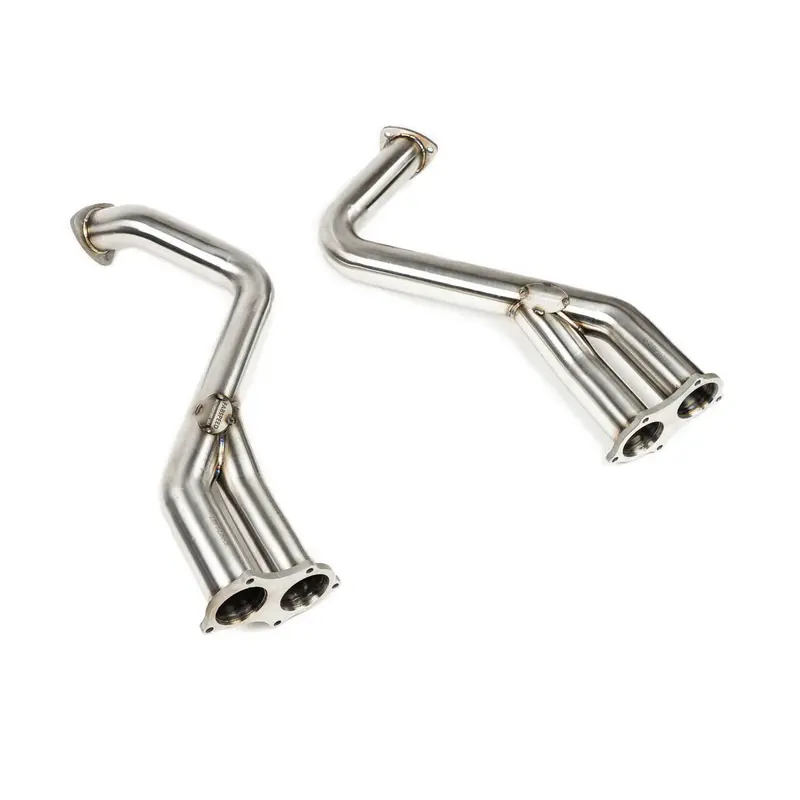 Fabspeed Porsche 718 Gt4 / Gts / Spyder Over Axle Link Pipes (2020+) 4
