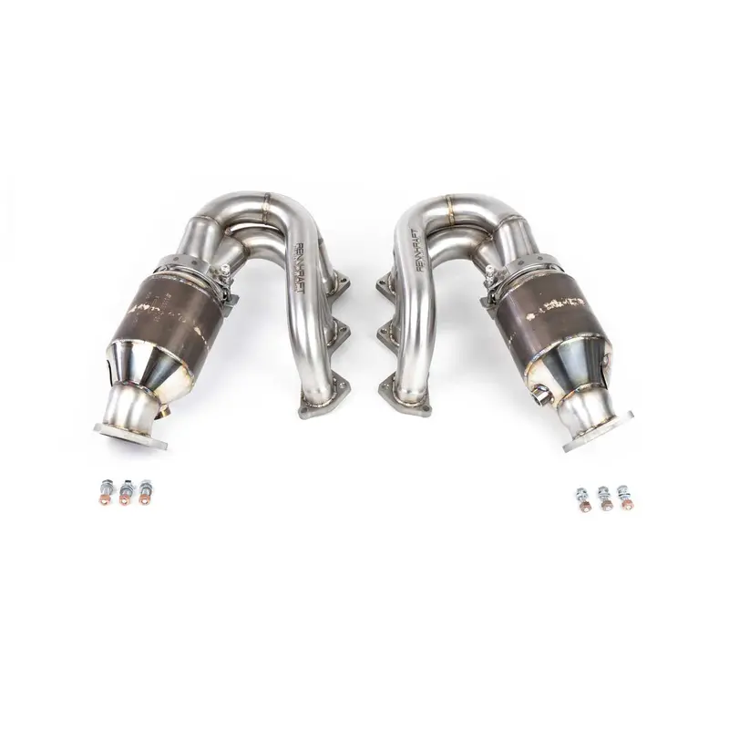 Fabspeed Porsche 718 Gt4 / Gts / Spyder Rennkraft™ Modular Street And Racing Headers With Hjs Catalytic Converters (2020+) 1