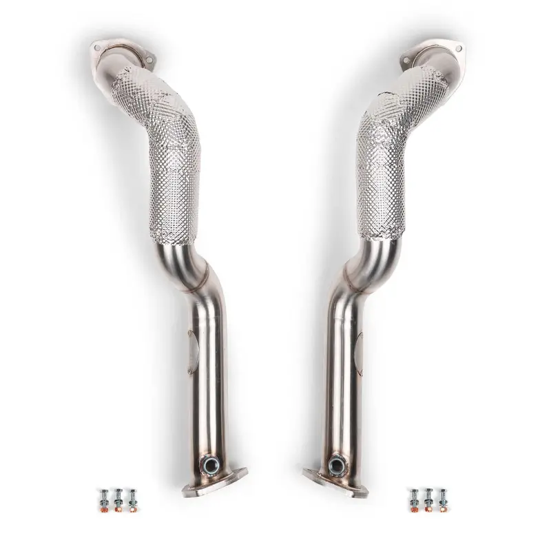 Fabspeed Porsche 718 Gt4 Rs Over Axle Link Pipes (2022+) 1