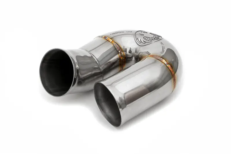 Fabspeed Porsche 964 Carrera Secondary Muffler Bypass Pipe (1989-1994) 1