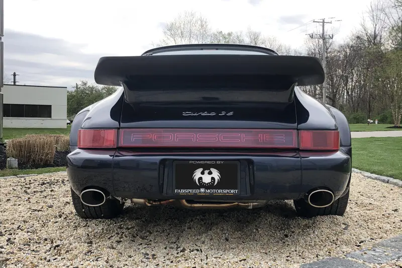Fabspeed Porsche 964 Turbo 965 C2 Turbo Deluxe Oval Style Tips (1990-1994) 2