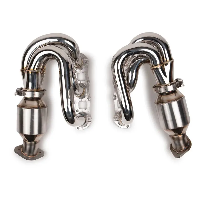 Fabspeed Porsche 981 Boxster / Cayman Rennkraft™ Modular Headers With Hjs Catalytic Converters (2013-2016) 1