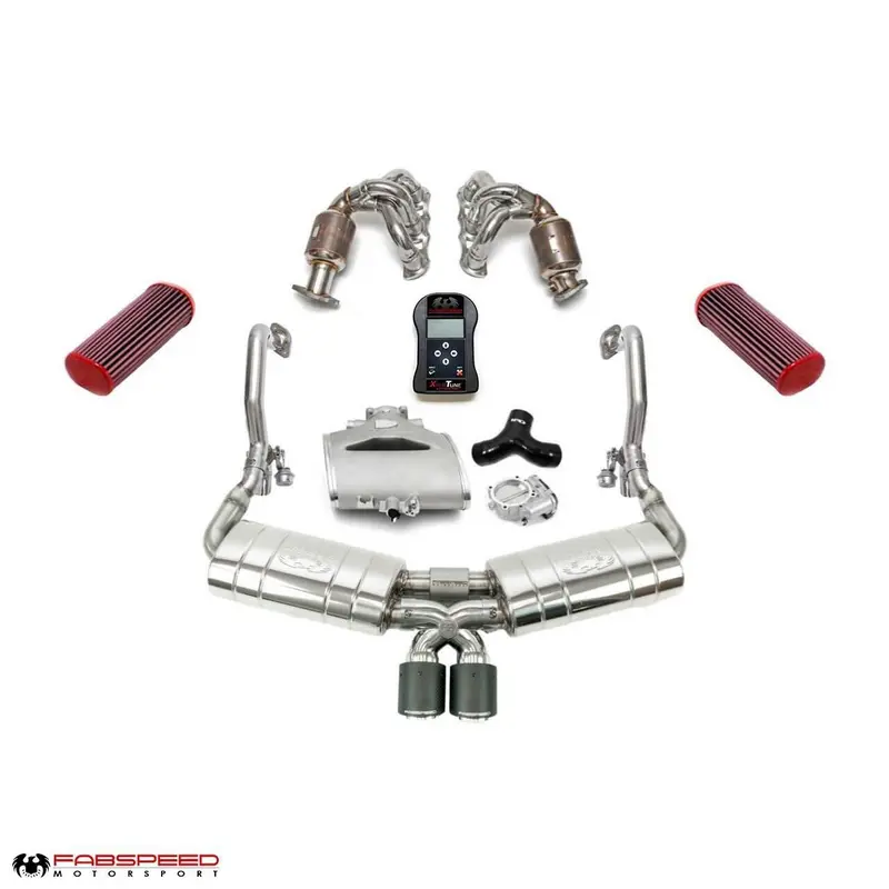 Fabspeed Porsche 981 Boxster/Cayman Tracktec Performance Package (2013-2016) 1