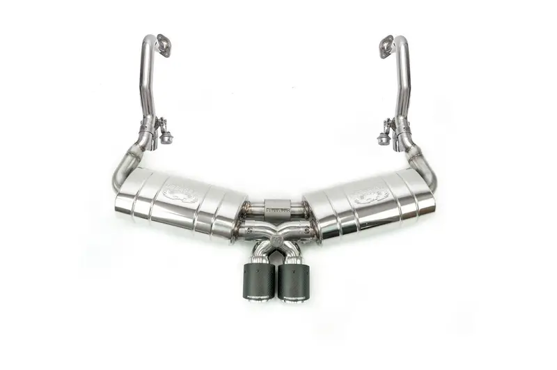 Fabspeed Porsche 981 Boxster/Cayman Tracktec Valved Bypass Exhaust System 1
