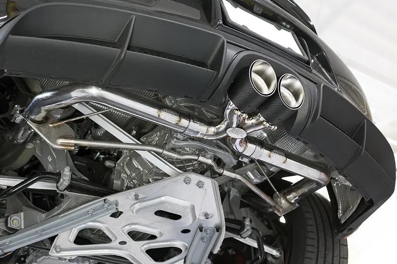 Fabspeed Porsche 981 Cayman Gt4 Lightweight Competition Exhaust System 2