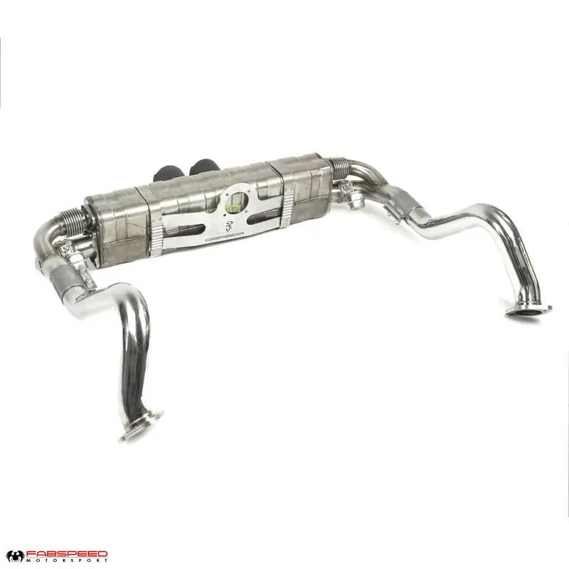 Fabspeed Porsche 981 Cayman Gt4 / Spyder Valvetronic Gt3 Muffler Conversion Kit 4