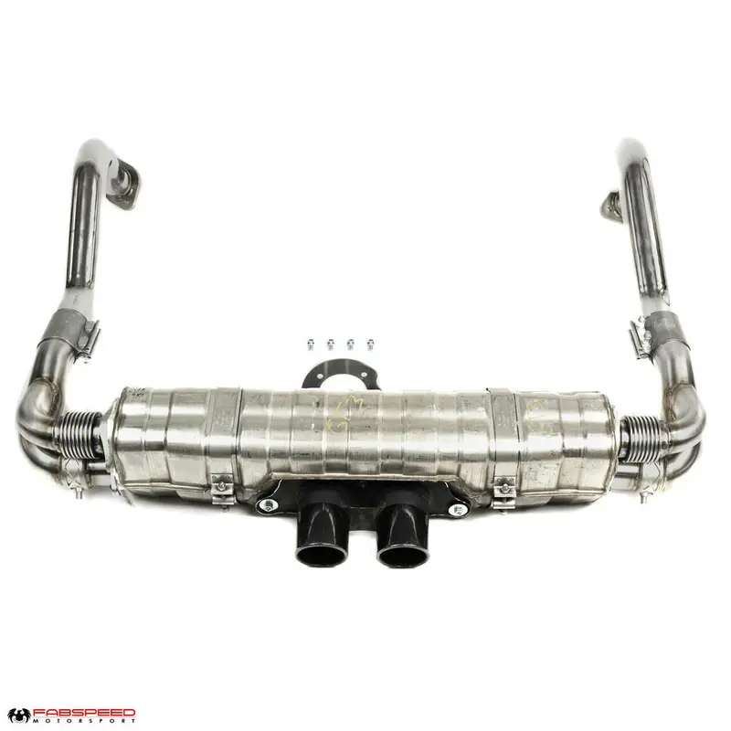 Fabspeed Porsche 981 Cayman Gt4 / Spyder Valvetronic Gt3 Muffler Conversion Kit 5
