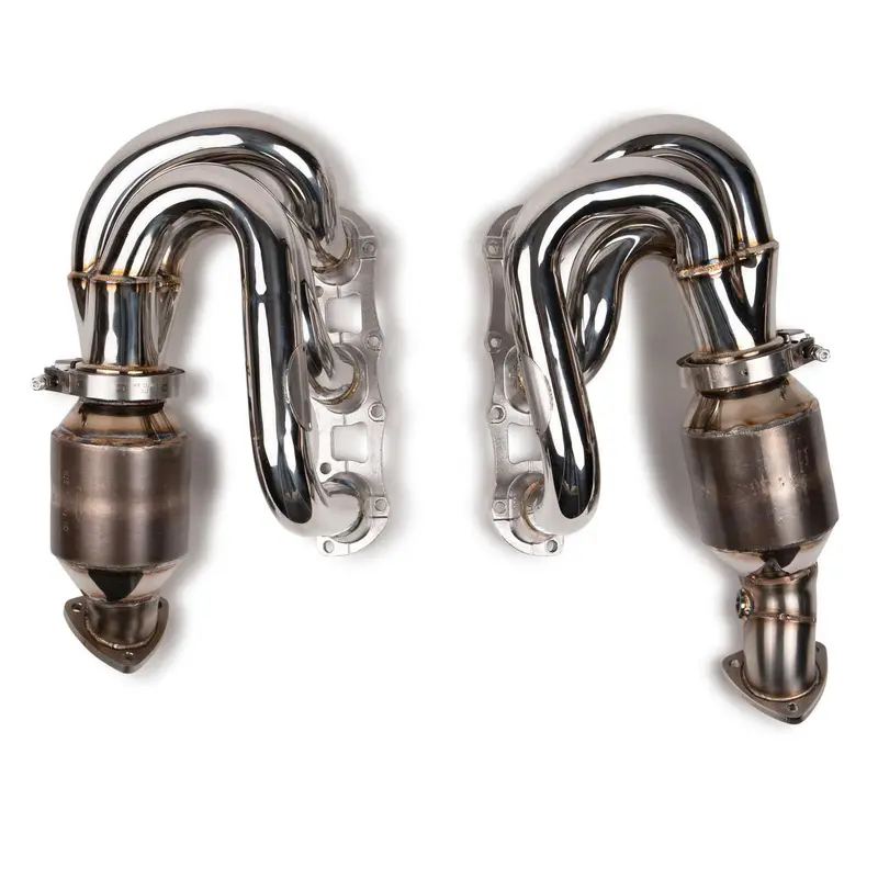Fabspeed Porsche 987.2 Boxster / Cayman Rennkraft™ Modular Headers With Hjs Catalytic Converters (2009-2012) 1