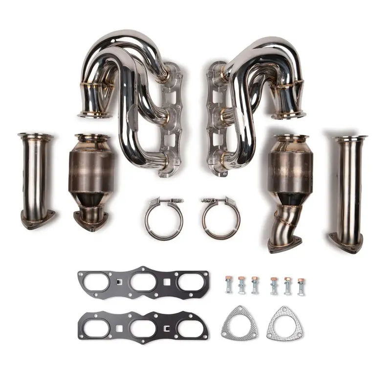 Fabspeed Porsche 987.2 Boxster / Cayman Rennkraft™ Modular Headers With Hjs Catalytic Converters (2009-2012) 2