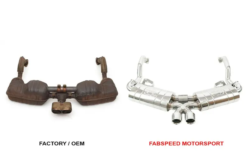Fabspeed Porsche 987 Boxster / Cayman Maxflo Performance Exhaust System (2005-2008) 3