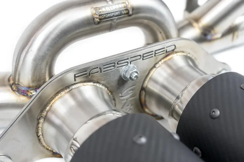 Fabspeed Porsche 991.2 Carrera Center Muffler Bypass X-Pipe (For Base) (2017-2019) 3