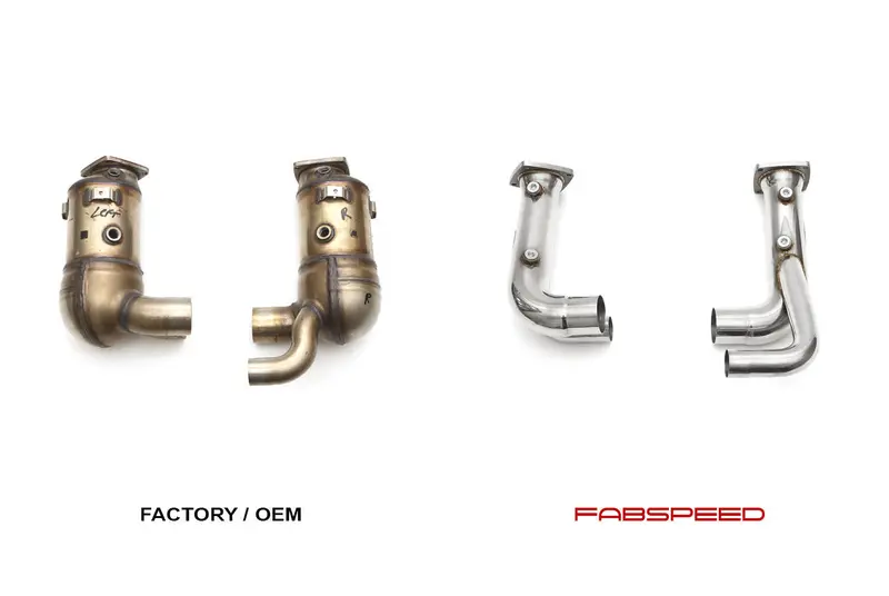 Fabspeed Porsche 991.2 Carrera Link Comp. Pipes (For Pse) (2017-2019) 2