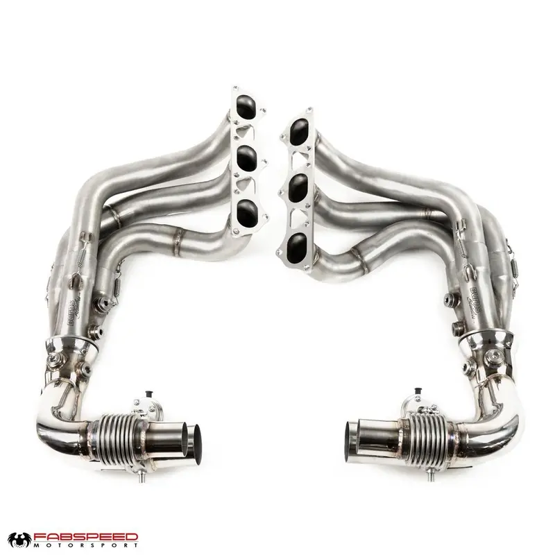 Fabspeed Porsche 991.2 Gt3 / Gt3 Rs Long Tube Competition Race Header System (2017+) 2