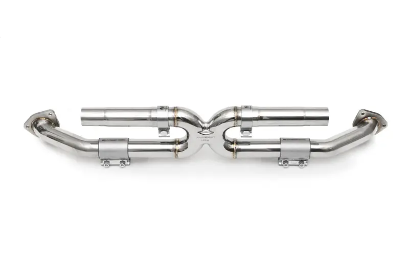 Fabspeed Porsche 991 Carrera Center Muffler Bypass X-Pipe (Non-Valved Exhaust)(2012-2016) 1