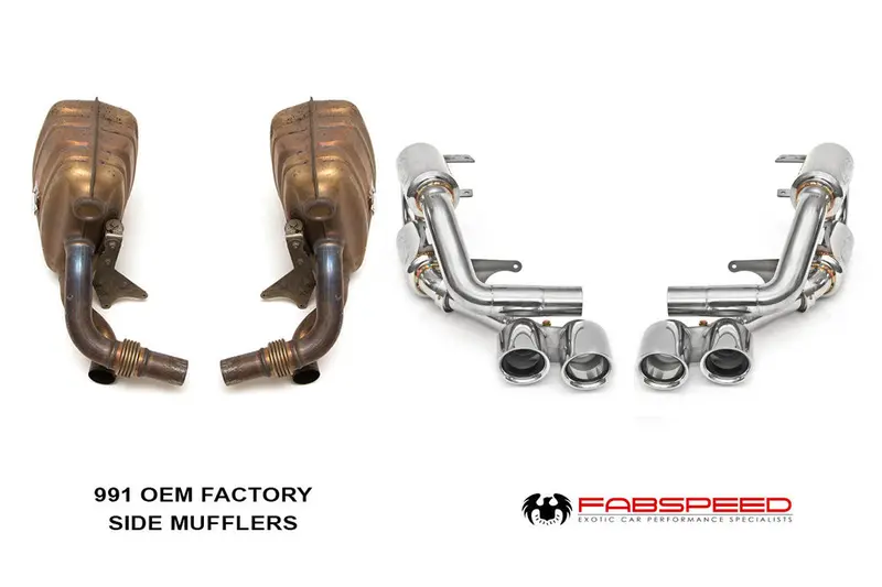 Fabspeed Porsche 991 Carrera Supercup Exhaust System (2012-2016) 3