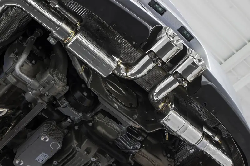 Fabspeed Porsche 991 Gt3 / Gt3 Rs Center Mini Maxflo Performance Exhaust System (2014-2016) 3