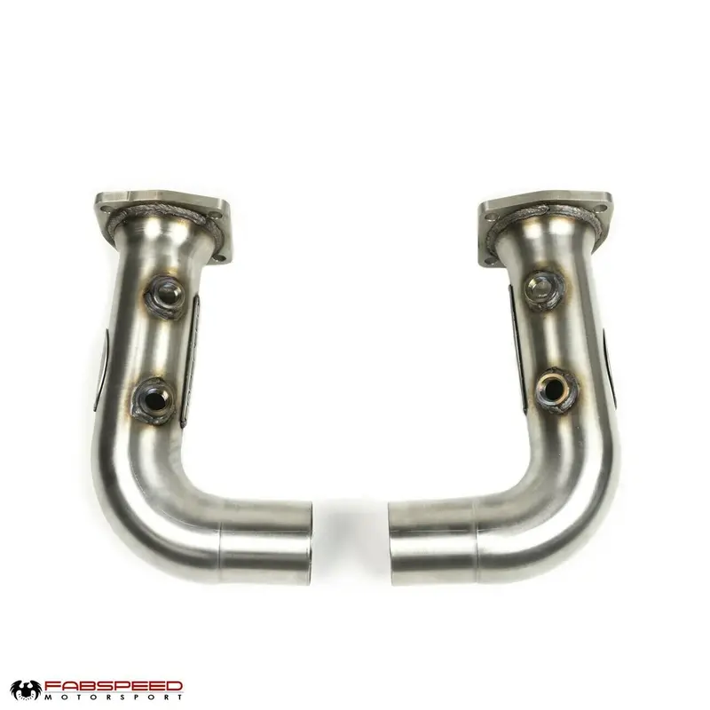 Fabspeed Porsche 991 Turbo / Turbo S Competition Link Pipes (2013-2016) 1