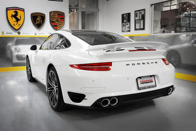 Fabspeed Porsche 991 Turbo / Turbo S Supersport X-Pipe Exhaust System 6