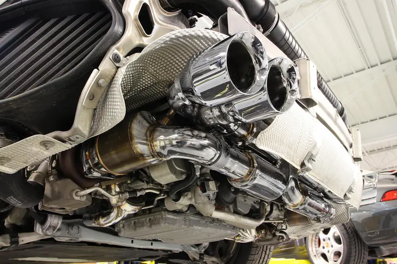 Fabspeed Porsche 991 Turbo / Turbo S Supersport X-Pipe Exhaust System 8