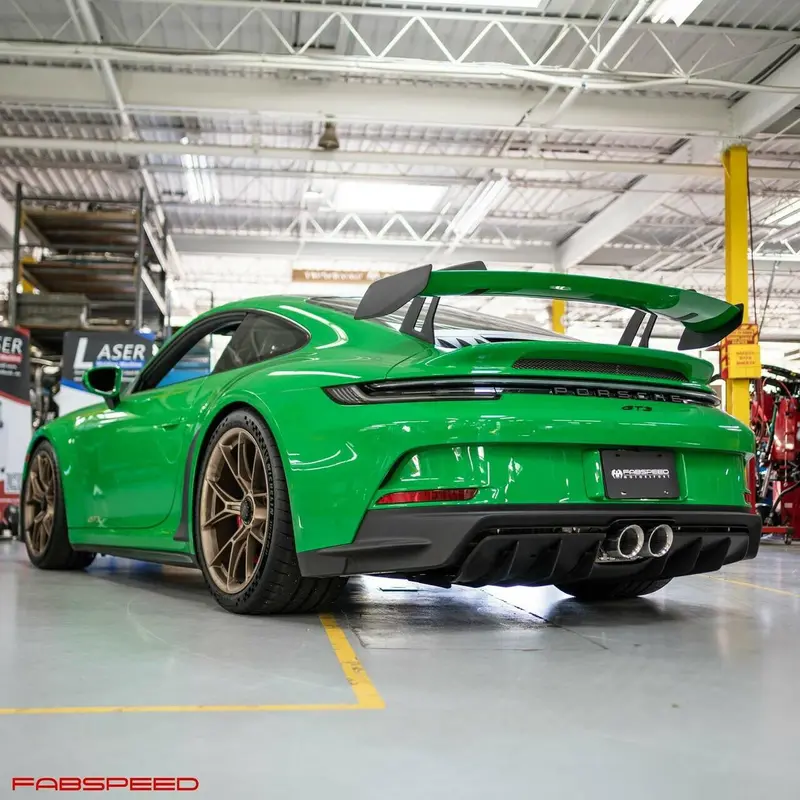 Fabspeed Porsche 992 Gt3 / Gt3 Rs Deluxe Dual Style Tips (2022+) 3