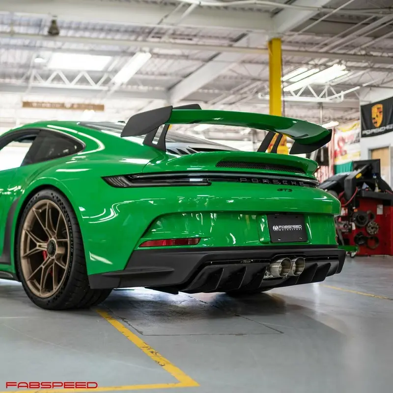 Fabspeed Porsche 992 Gt3 / Gt3 Rs Deluxe Dual Style Tips (2022+) 4