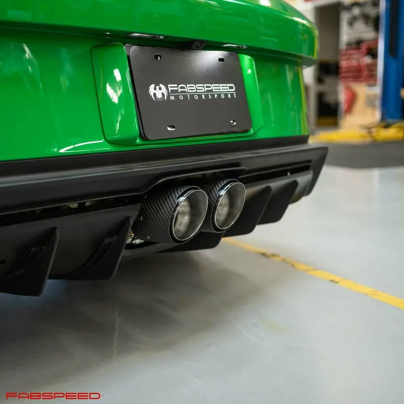 Fabspeed Porsche 992 Gt3 / Gt3 Rs Deluxe Dual Style Tips (2022+) 6
