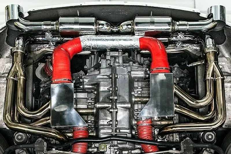 Fabspeed Porsche 993 Carrera Rsr Deluxe Round Tips 1
