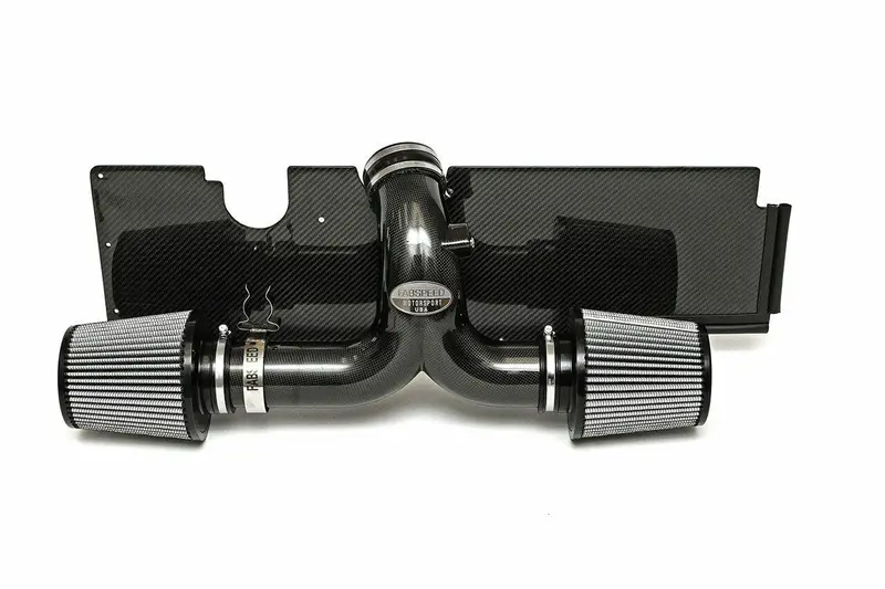 Fabspeed Porsche 996 Carrera Carbon Fiber Competition Air Intake System (2000-2004) 1