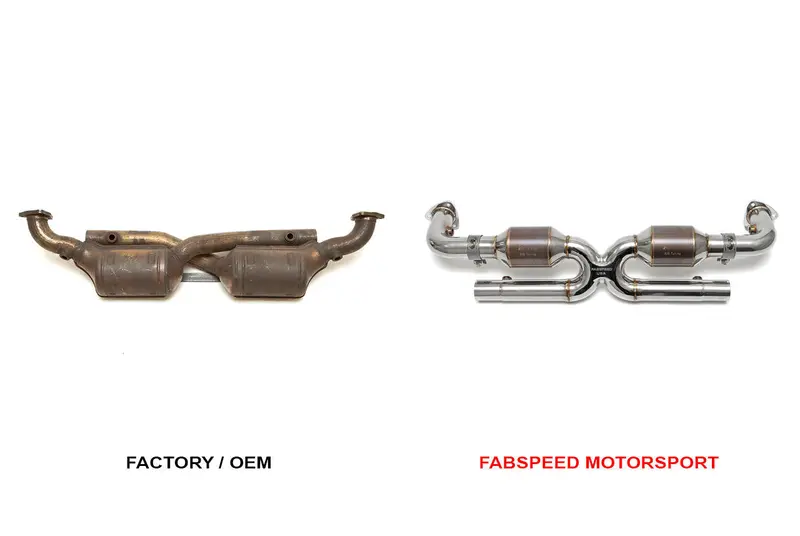Fabspeed Porsche 996 Gt3 Sport Cat X-Pipe (1999-2005) 2