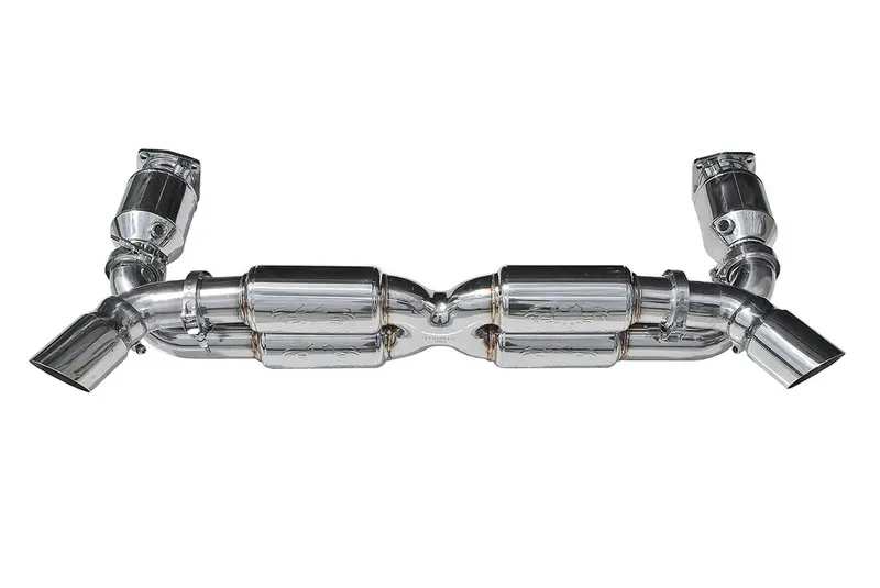 Fabspeed Porsche 997.2 Gt2rs 70Mm Supersport X-Pipe Exhaust System (2011) 1