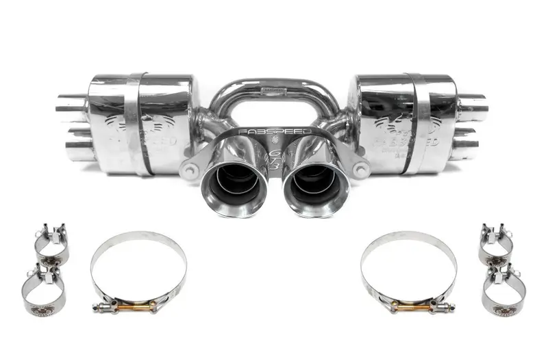 Fabspeed Porsche 997.2 Gt3 / Gt3 Rs Center Mini Maxflo Performance Exhaust System (2010-2011) 1