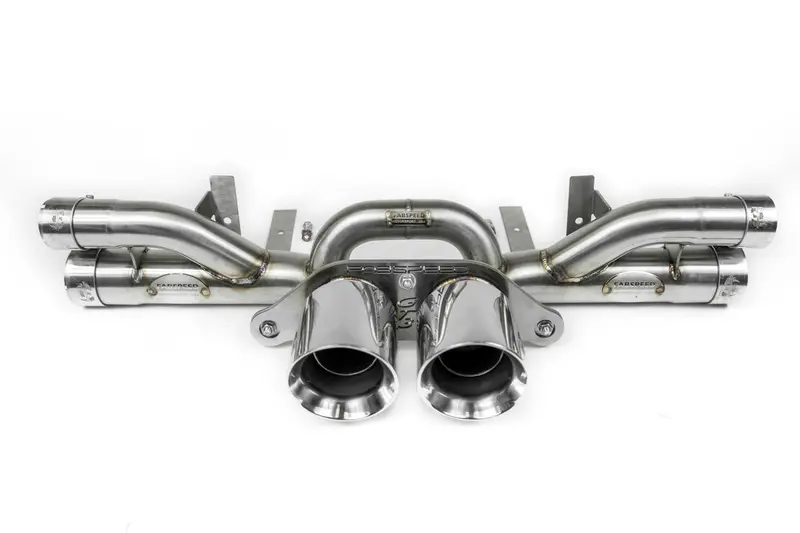 Fabspeed Porsche 997.2 Gt3 / Gt3 Rs Center Muffler Bypass Pipe (2010-2011) 4