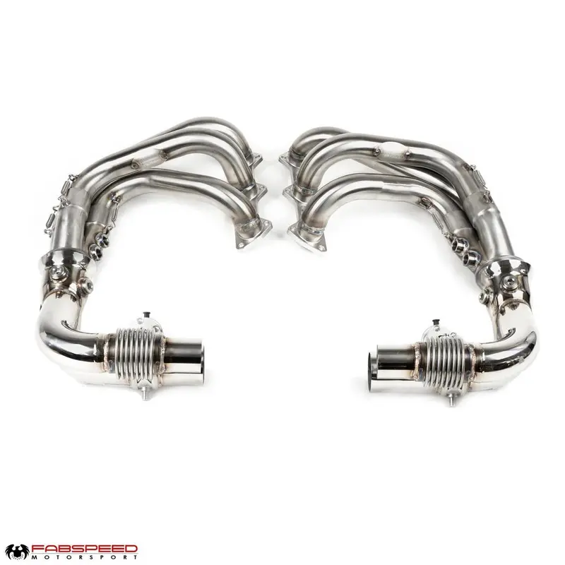 Fabspeed Porsche 997.2 Gt3 / Gt3 Rs Long Tube Competition Race Header System (2010-2011) 1