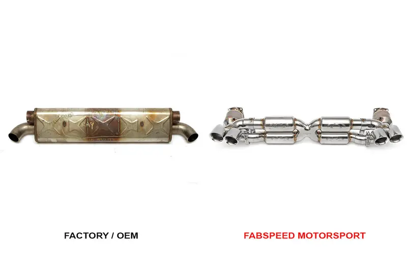 Fabspeed Porsche 997.2 Turbo / Turbo S Supersport X-Pipe Exhaust System (2010-2012) 2