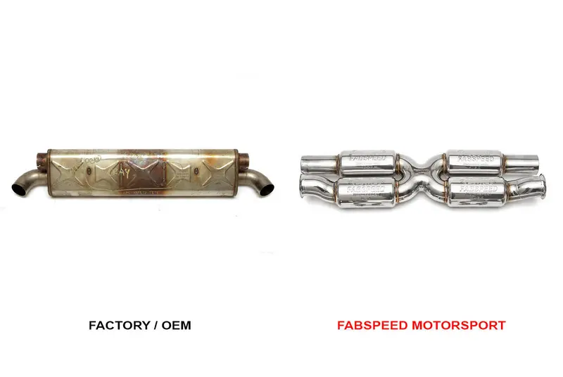Fabspeed Porsche 997.2 Turbo / Turbo S Supersport X-Pipe (X-Pipe Only) (2010-2012) 1