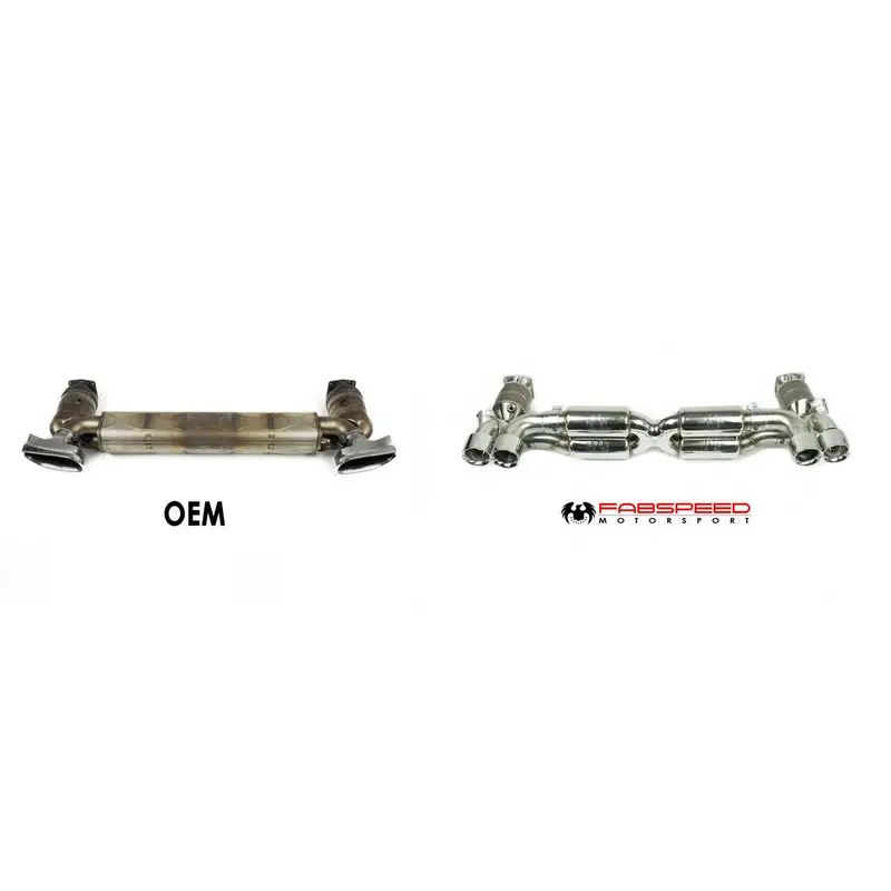 Fabspeed Porsche 997.2 Turbo / Turbo S Valvetronic Supersport X-Pipe Exhaust System (2010-2012) 2