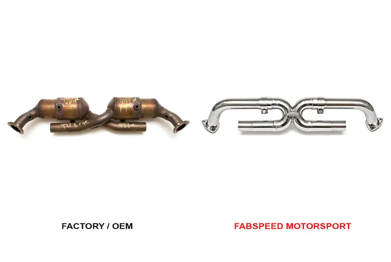 Fabspeed Porsche 997 Carrera Competition Link X-Pipe 2005-2008 2
