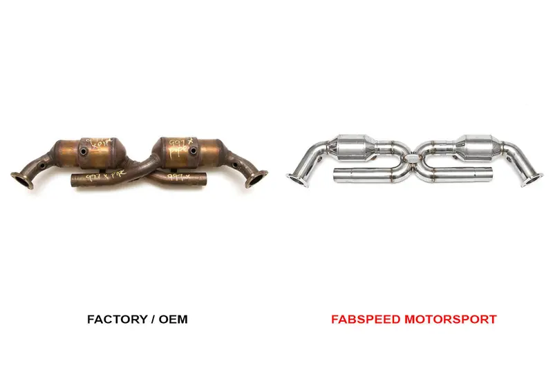Fabspeed Porsche 997 Carrera Sport Cat X-Pipe (2005-2008) 2