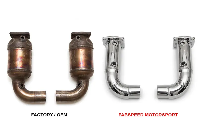 Fabspeed Porsche 997 Gt2 Link Comp. Pipes (2008-2009) 2