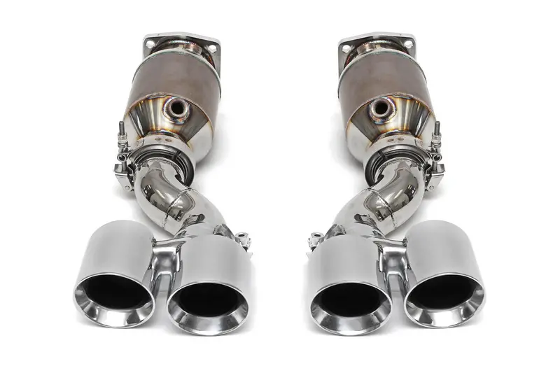 Fabspeed Porsche 997 Turbo Muffler Bypass Exhaust System (2006-2009) 1