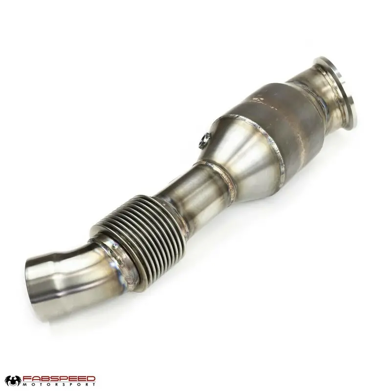 Fabspeed Toyota Supra 3.0L (A90) Sport Catalytic Converter Downpipe (2020+) 1