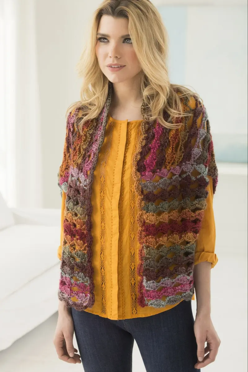 Fan Lace Vest (Crochet) 1