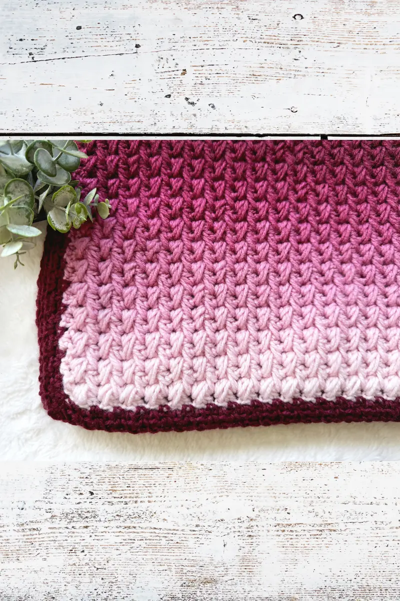 Feather Stitch Blanket (Crochet) 1