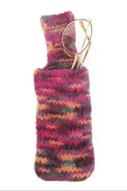 Felted Eyeglass Case Pattern (Knit) 1